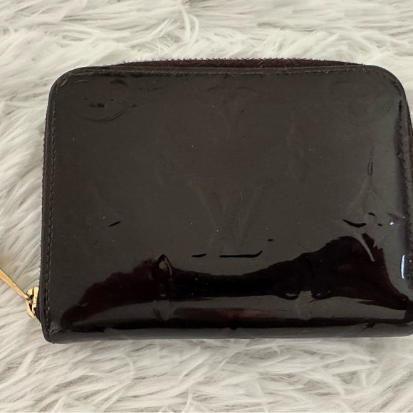 Louis Vuitton Vernis Amarante ZCP Zippy Coin Purse Wallet - Picture 1 of 12